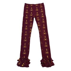 New Girls Southern Style Ruffle Teepee Native Leggings Pants BTS 10